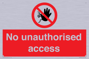 No unauthorised access